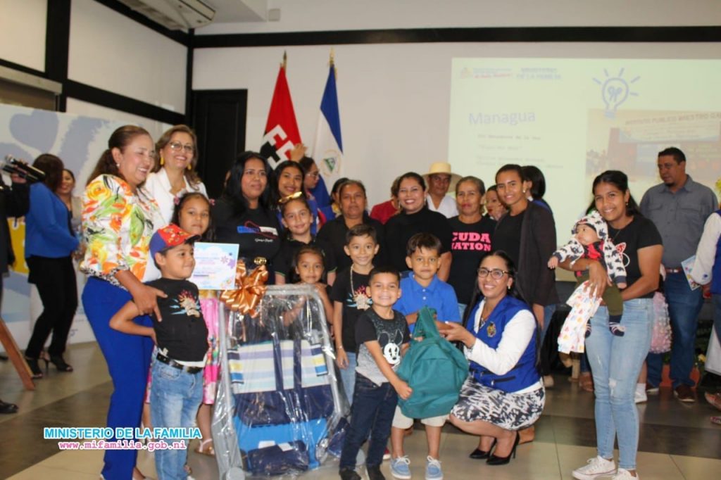 Los ganadores del concurso fueron: el primer lugar; CDI Herederos de la paz, del municipio de el Crucero del departamento de Managua, el segundo lugar lo obtuvo CDI Ángeles de Amor del departamento de Masaya y el tercer lugar CDI Solidaridad del municipio de Palacagüina.